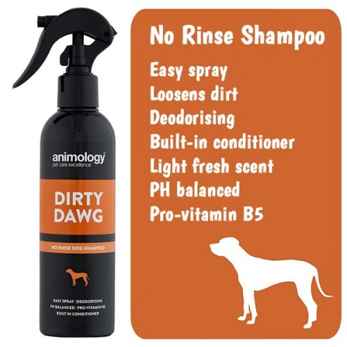 Dirty Dawg No Rinse Dog Shampoo Spray