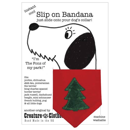 Christmas Dog Bandana - Xmas Tree