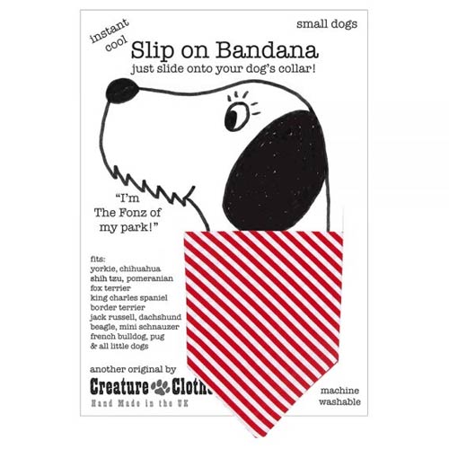 Dog Bandana Candy Stripe