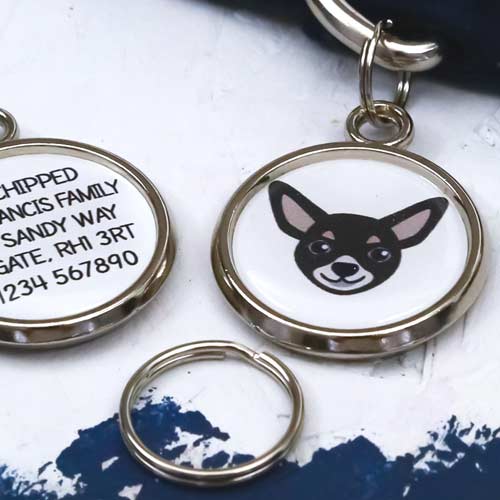 Dog Breed Pet Tag - Chihuahua
