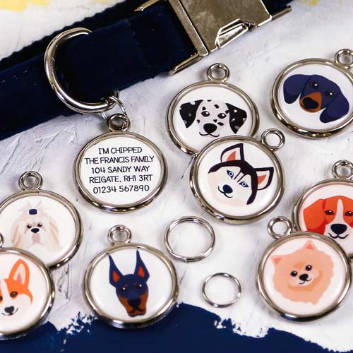Dog Breed Pet Tag - Dobermann