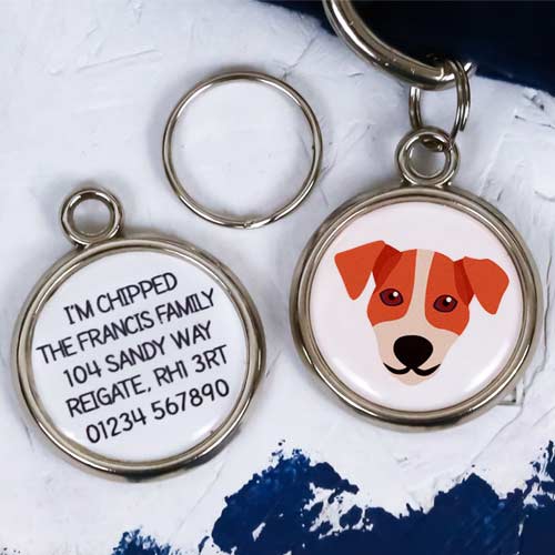 Dog Breed Pet Tag - Jack Russell