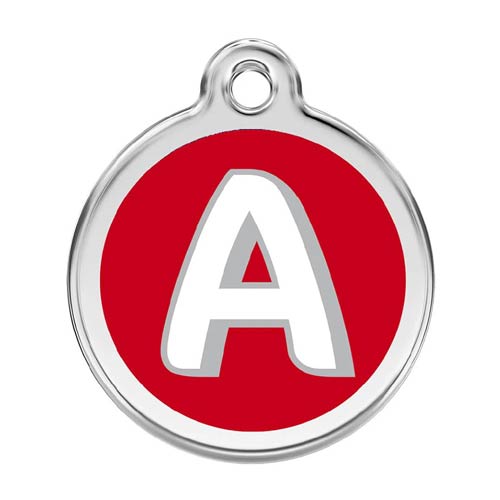 Large Dog ID Tag - Alphabet Letters