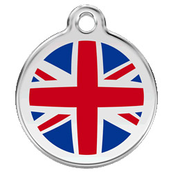 Small Dog ID Tag - Flags