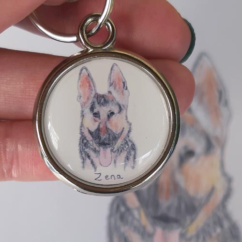 Draw Your Own Pet Tag