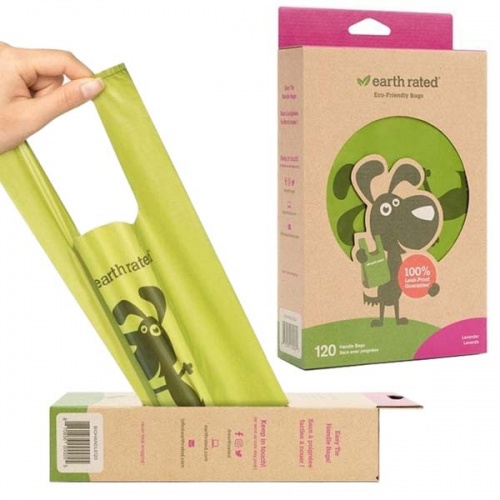 Earth Rated Tie Handle Poop Bags (x120)