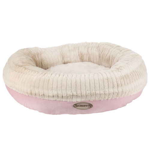 Ellen Pink Donut Dog Bed