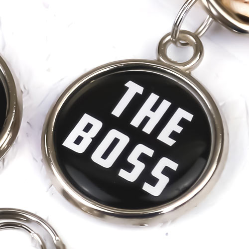 Funny Pet Tag - The Boss