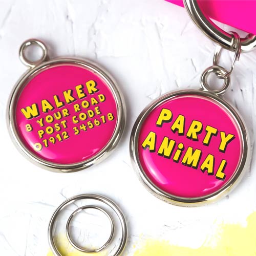Funny Pet Tag - Party Animal