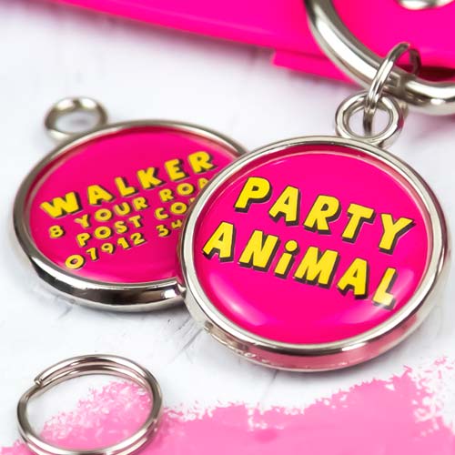 Funny Pet Tag - Party Animal