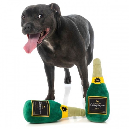 Dog Gift Toy - Champagne Bottle