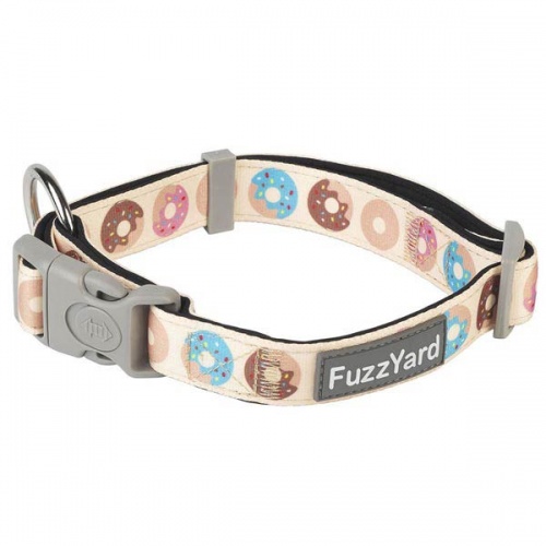 FuzzYard Dog Collar - Go Nuts for Donuts