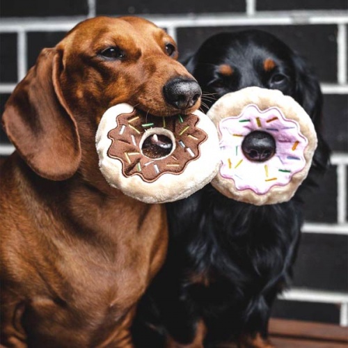 FuzzYard Dog Toy - Donuts