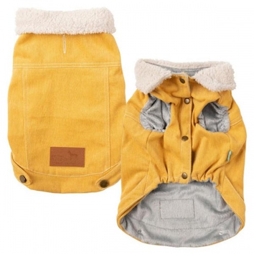 FuzzYard Rebel Mustard Dog Jacket