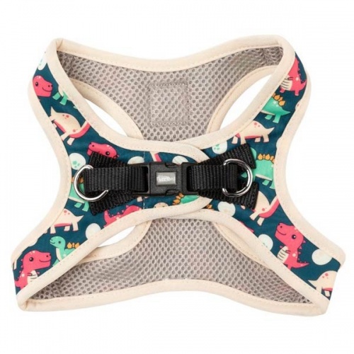 FuzzYard Step-in Dog Harness - Dinosaur Land