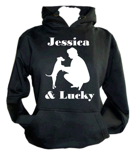 Unisex Personalised Hoodie - Dog & Owner