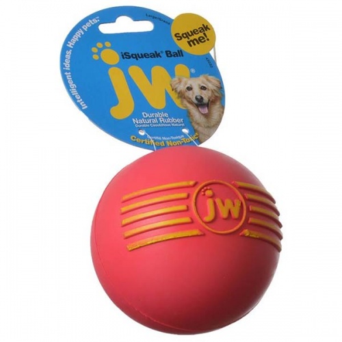 JW iSqueak Dog Ball