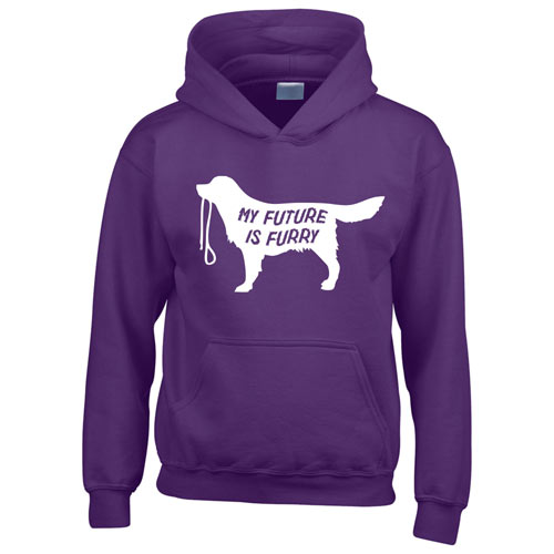 Kids Hoodie - My Future is Furry