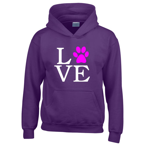 Kids Hoodie - Dog Love