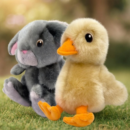 dig浪　 KONG Toughz Dog Toy | Duck & Bunny | Tough & Snuggly