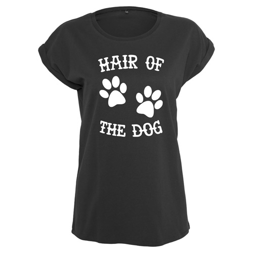 Women's Slogan Slouch Top - Hair of the Dog