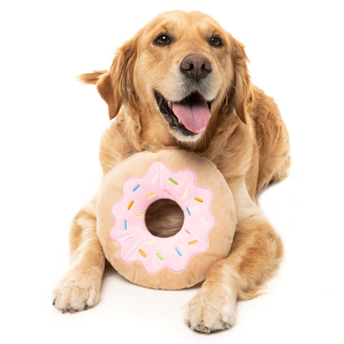 donut dog toy