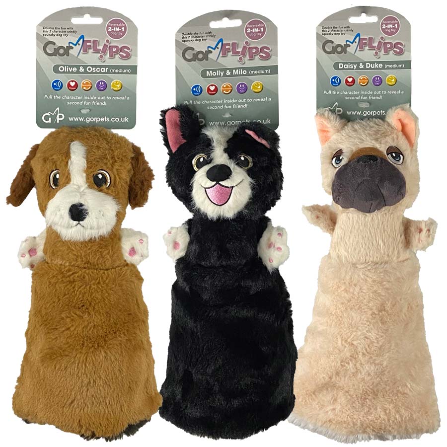 Gor Flips Reversible Dog Toy UK