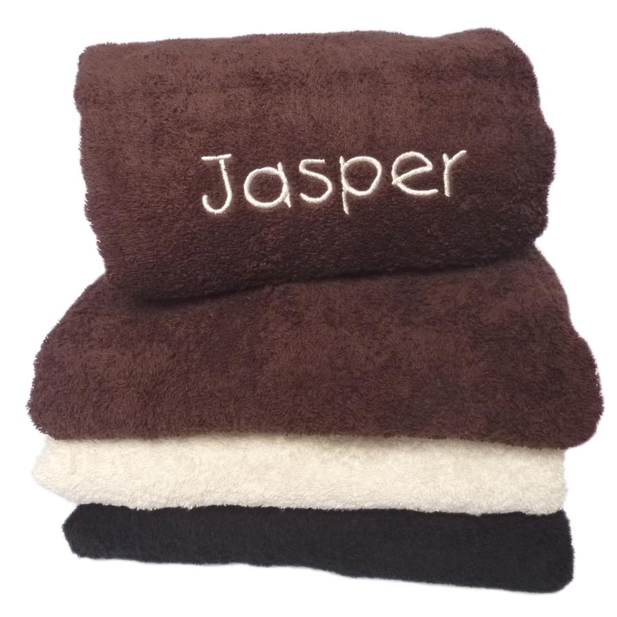 Personalised Pet Towels Dog Bath Towel 100 Cotton