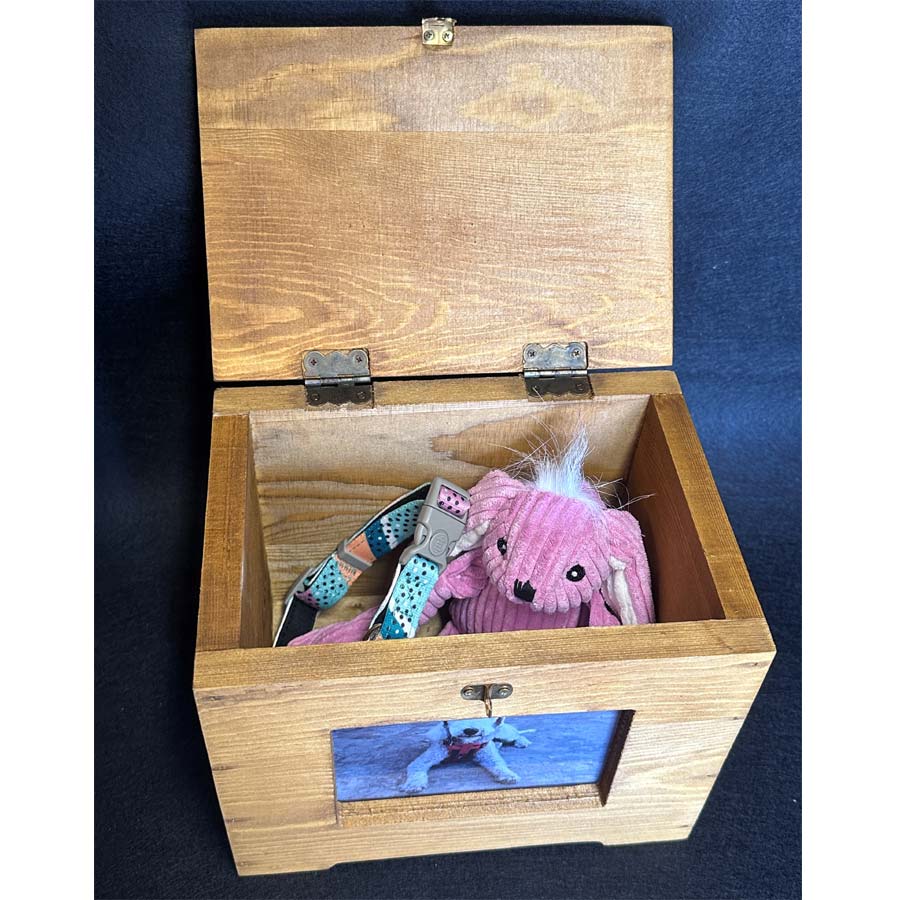 Personalised Pet Memory Keepsake Box Ashes Urn