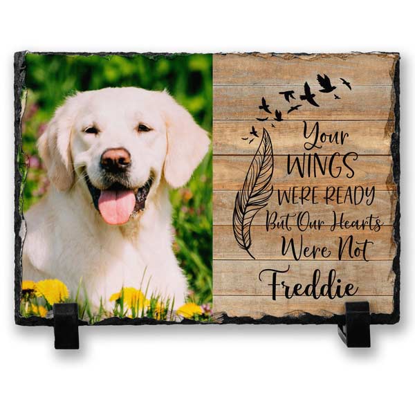 Personalised Pet Memorial Slate