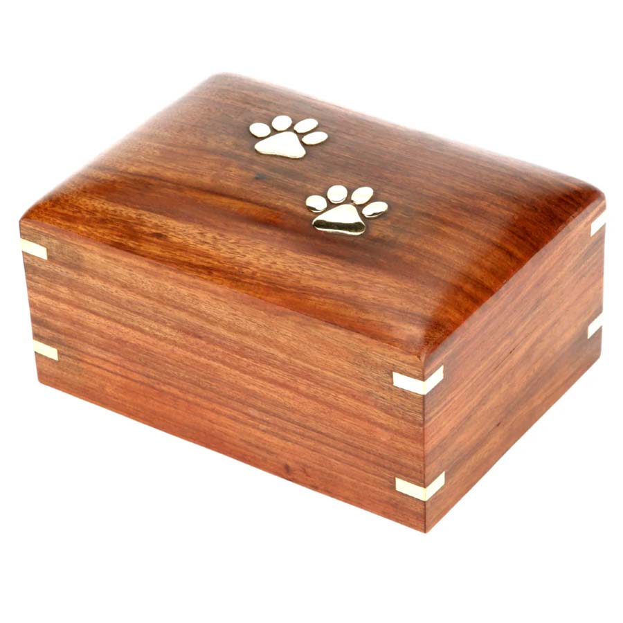 Elstree Wooden Pet Urn And Pet Keepsake Box