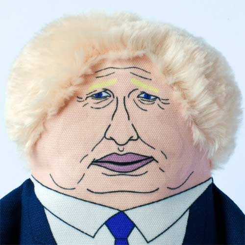 Pet Hates Toys Boris Johnson Dog Toy Prime Minister