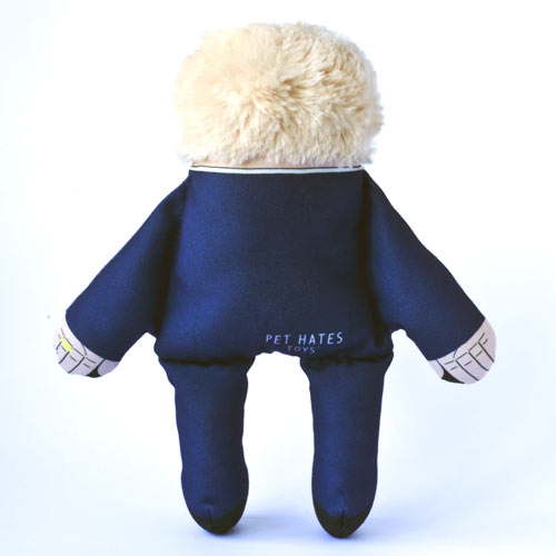 Pet Hates Toys Boris Johnson Dog Toy Prime Minister