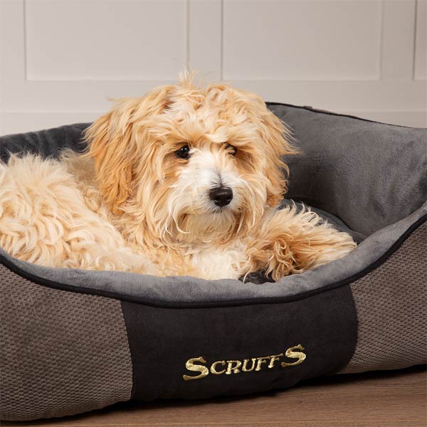 Scruffs Chester Dog Bed Chenille Fabric