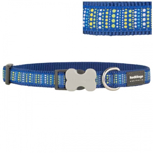 Red Dingo Lotzadotz Blue Dog Collar