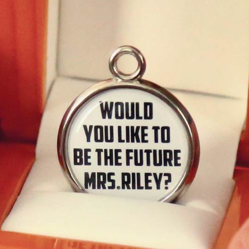 Marriage Proposal Dog Tag
