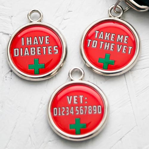 Medical Alert Dog Tag