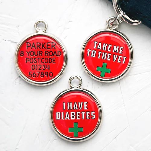 Medical Alert Dog Tag