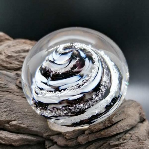 Memory Ashes Glass Paperweight