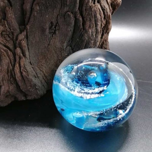 Memory Ashes Glass Paperweight