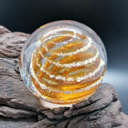 Memory Ashes Glass Paperweight