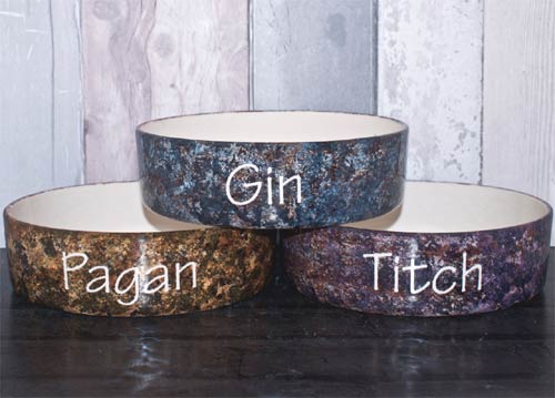 Personalised Dog Bowls - Granite Straight