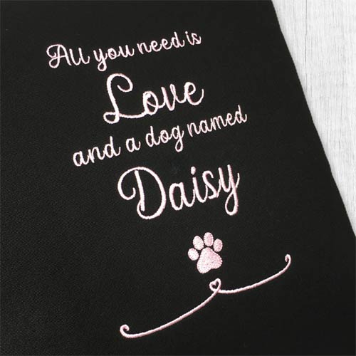Personalised Dog Lover Cushion - All You Need