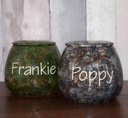 Personalised Dog Treat Jar - Granite