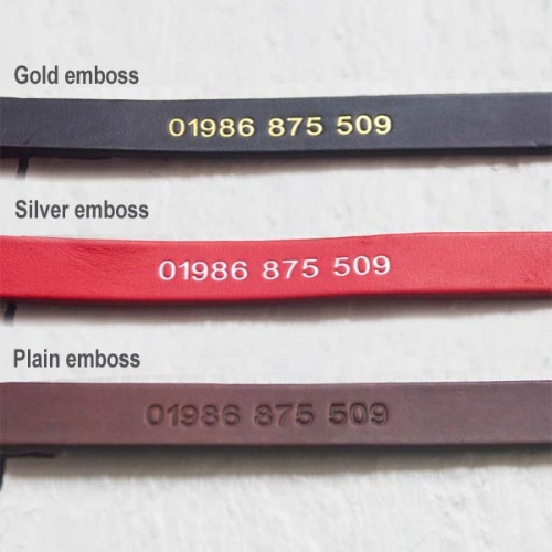 Personalised Leather Dog Leads