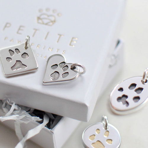 Your Dog's Paw Print Charm