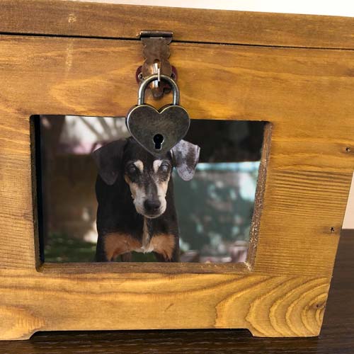 Personalised Photo Pet Keepsake Box