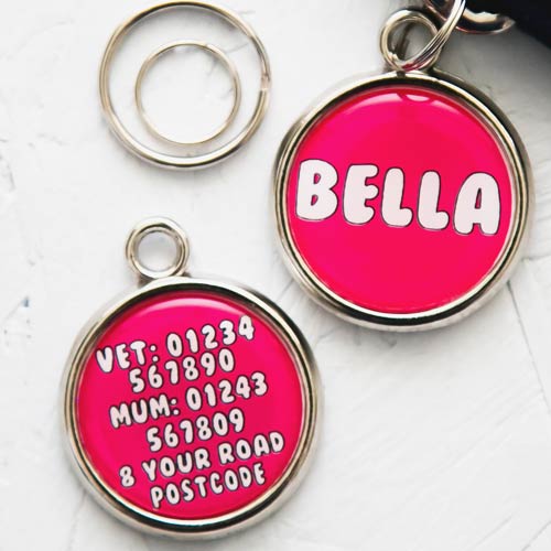 Personalised Pet Name Tag