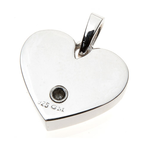 Belgravia Pet Ashes Pendant - Paw Heart