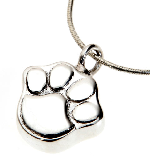 Pet Cremation Jewellery Necklace Mayfair Paw